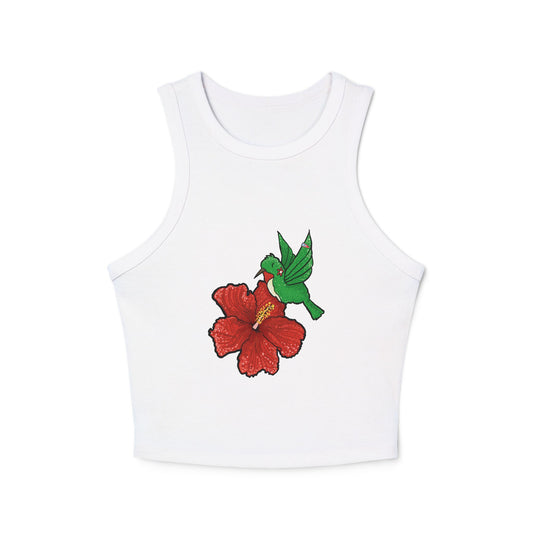 Flower & Hummingbird Tank Top