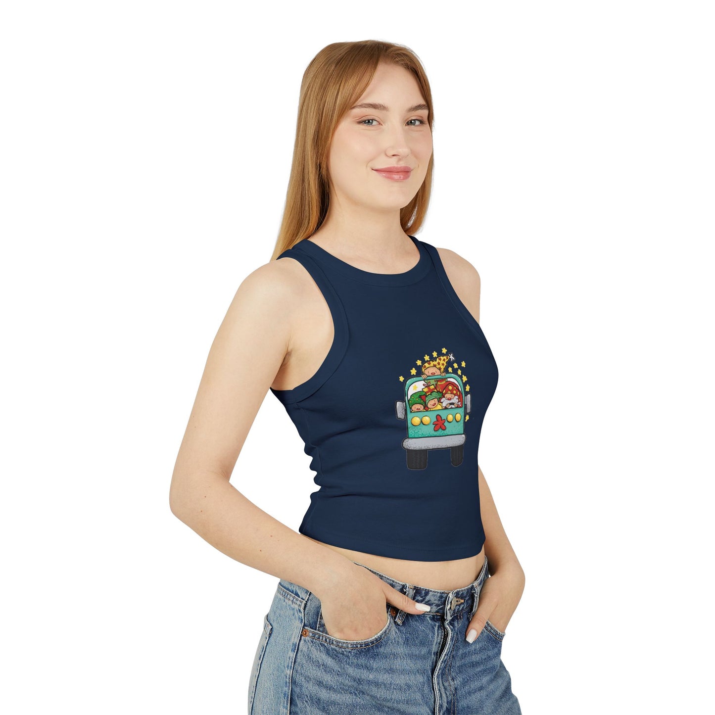 Christmas bus Tank Top for Women