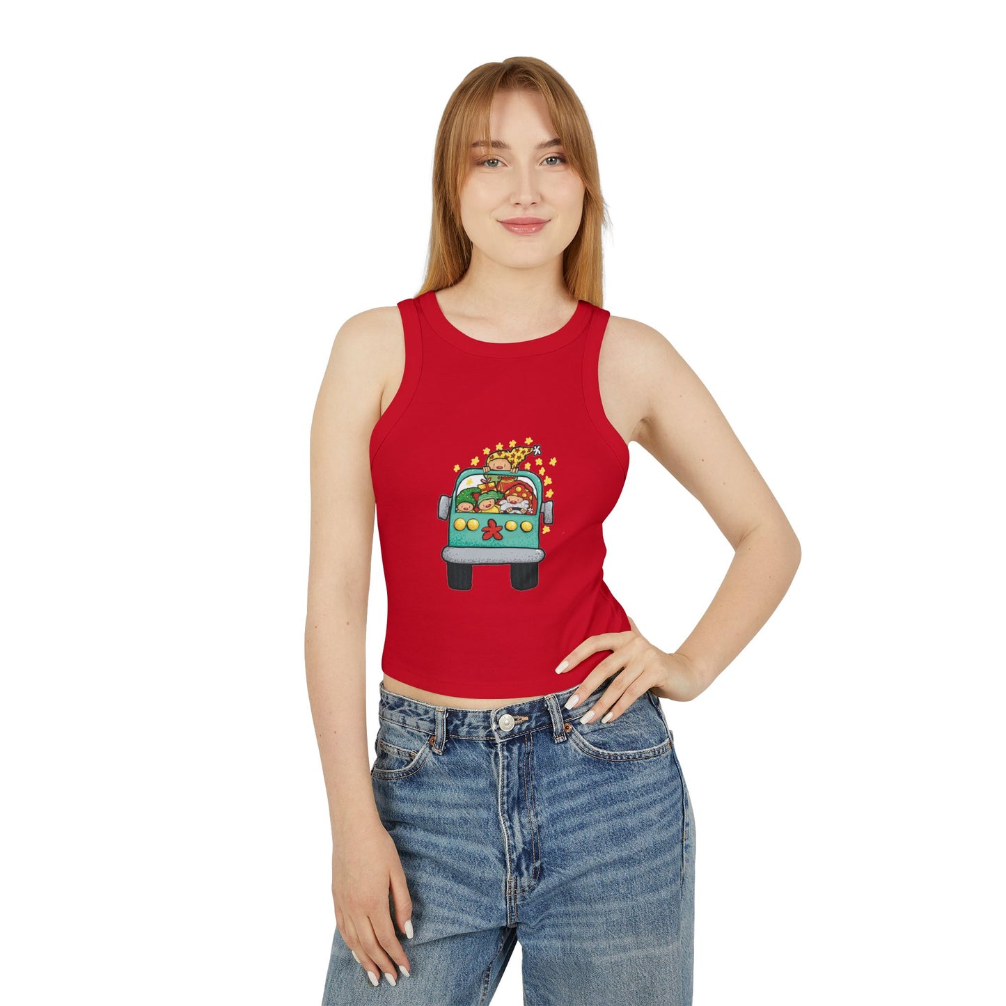 Christmas bus Tank Top for Women