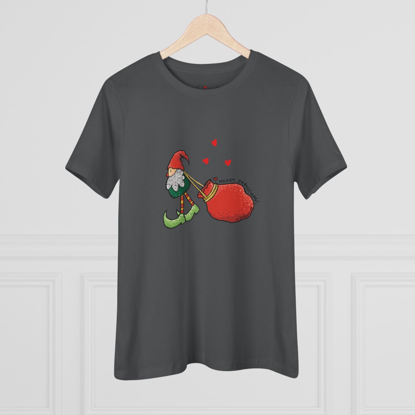 Christmas Elf Women's Cotton Tee