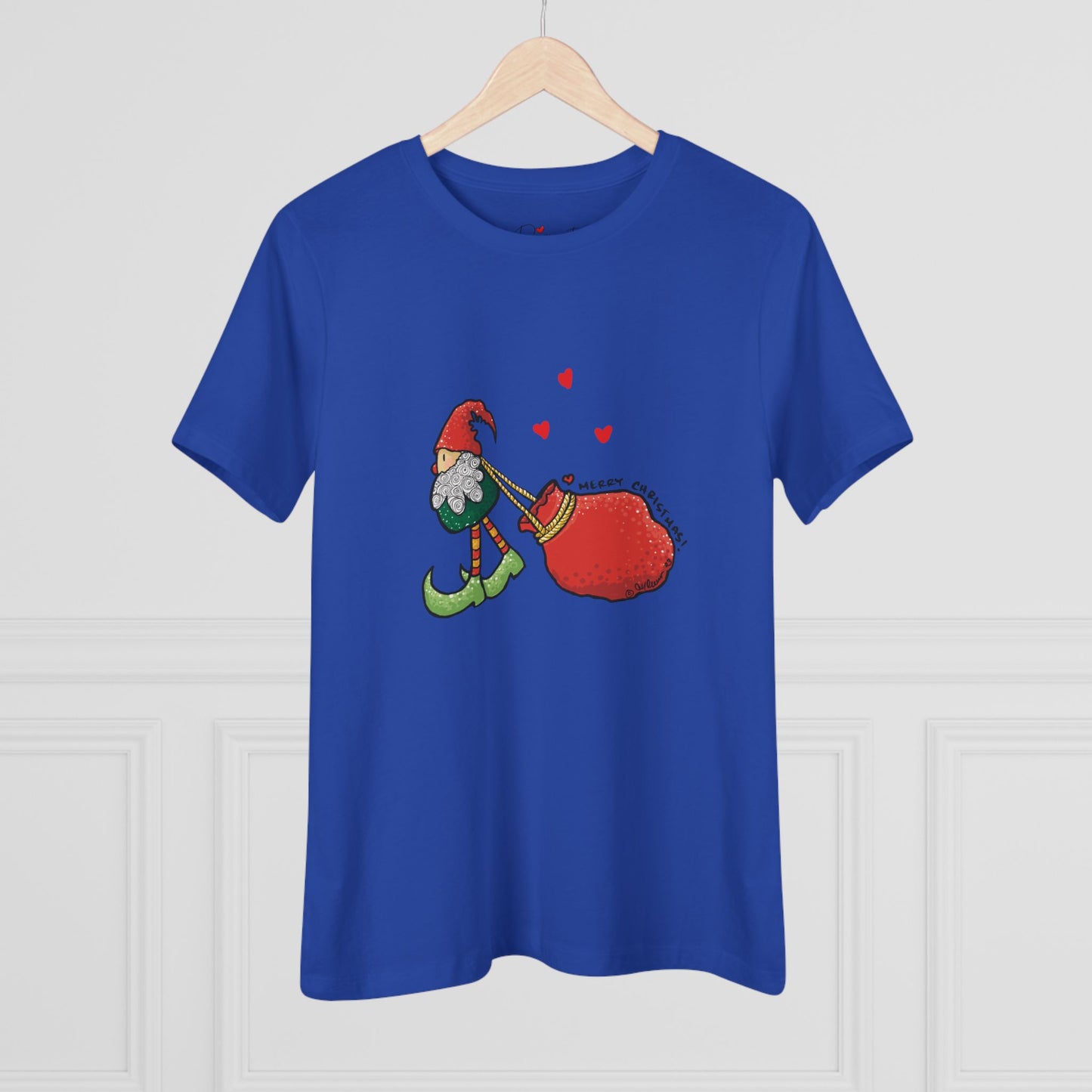 Christmas Elf Women's Cotton Tee