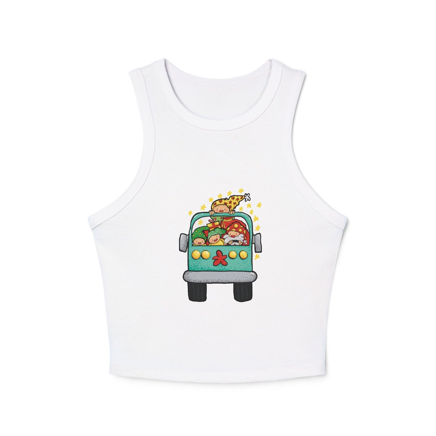 Christmas bus Tank Top for Women