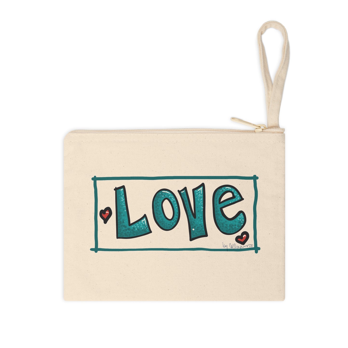 Love Accessory Zipper Pouch