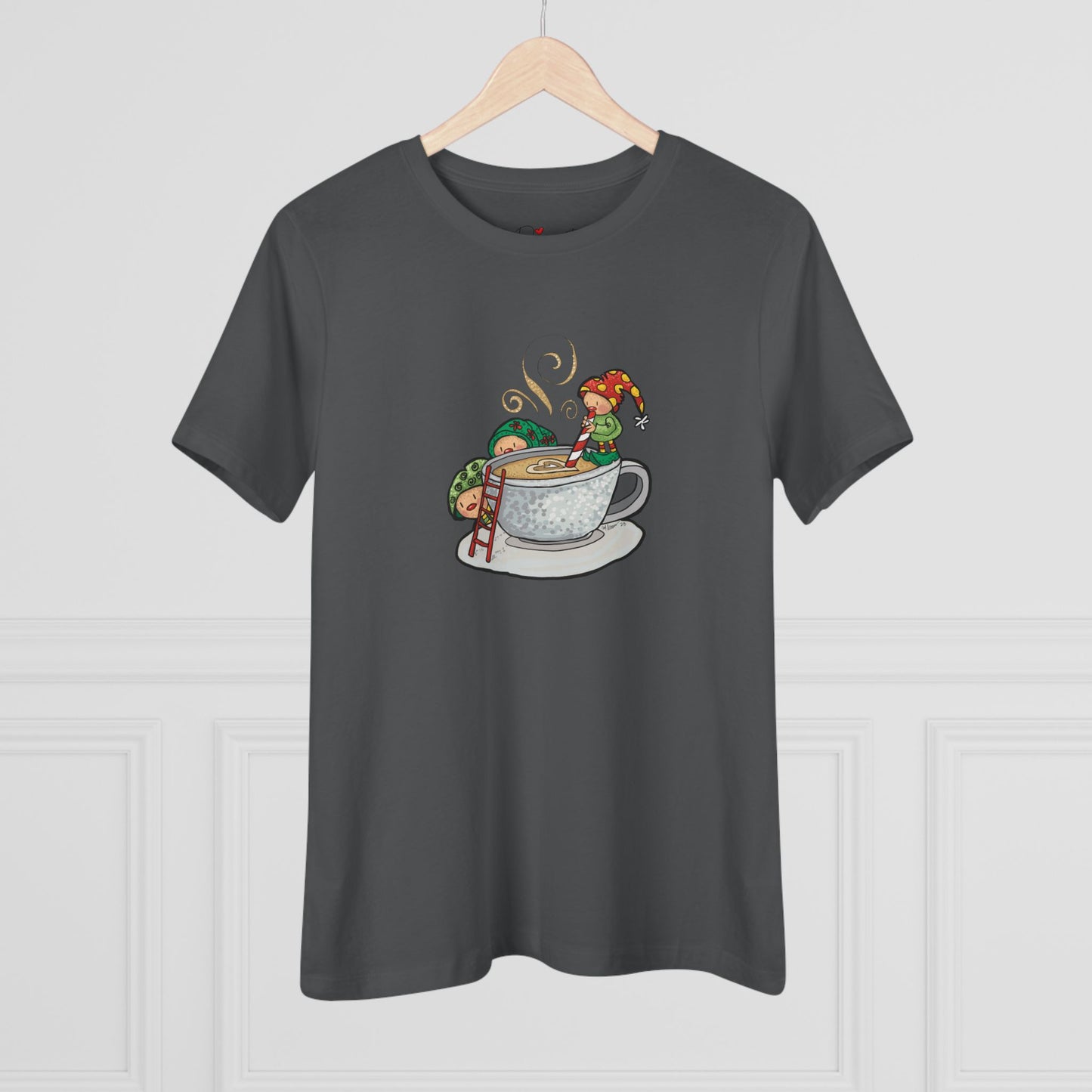 Christmas & Coffee Cotton Tee