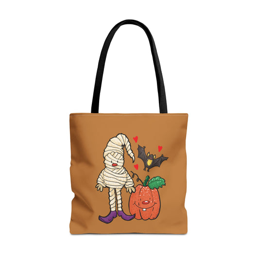 Mummy & Pumpkin Tote Bag