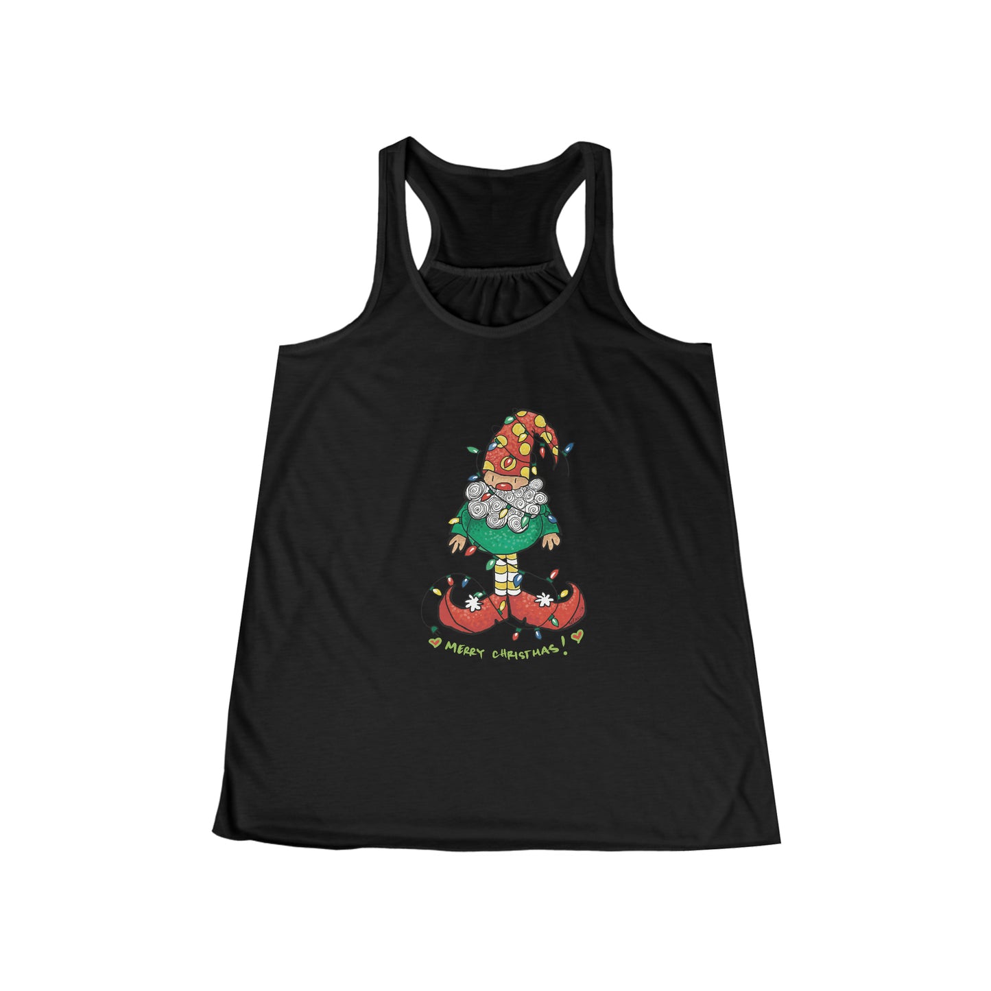 Elf Women's Flowy Racerback Tank