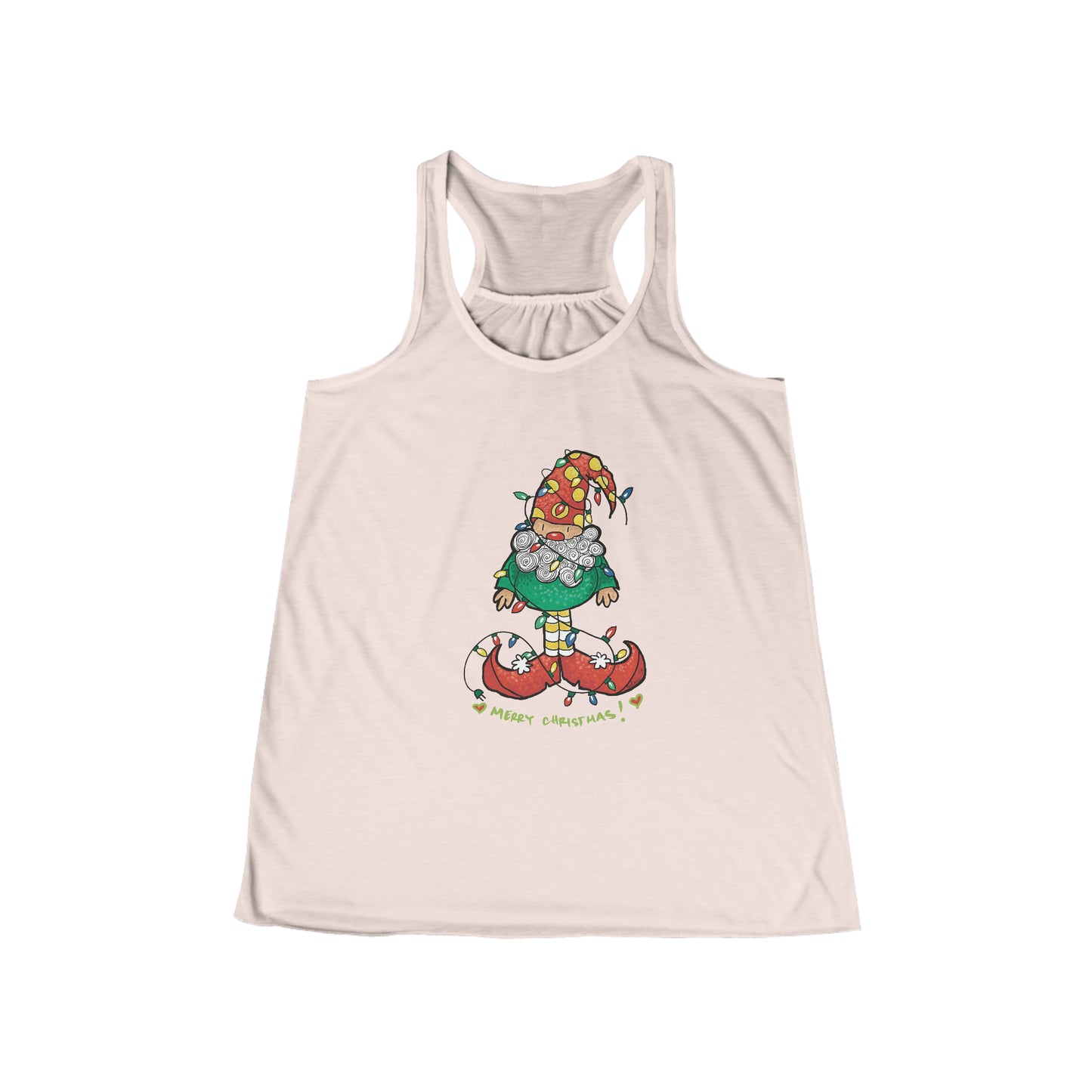 Elf Women's Flowy Racerback Tank