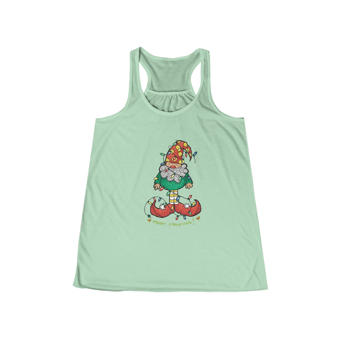 Elf Women's Flowy Racerback Tank