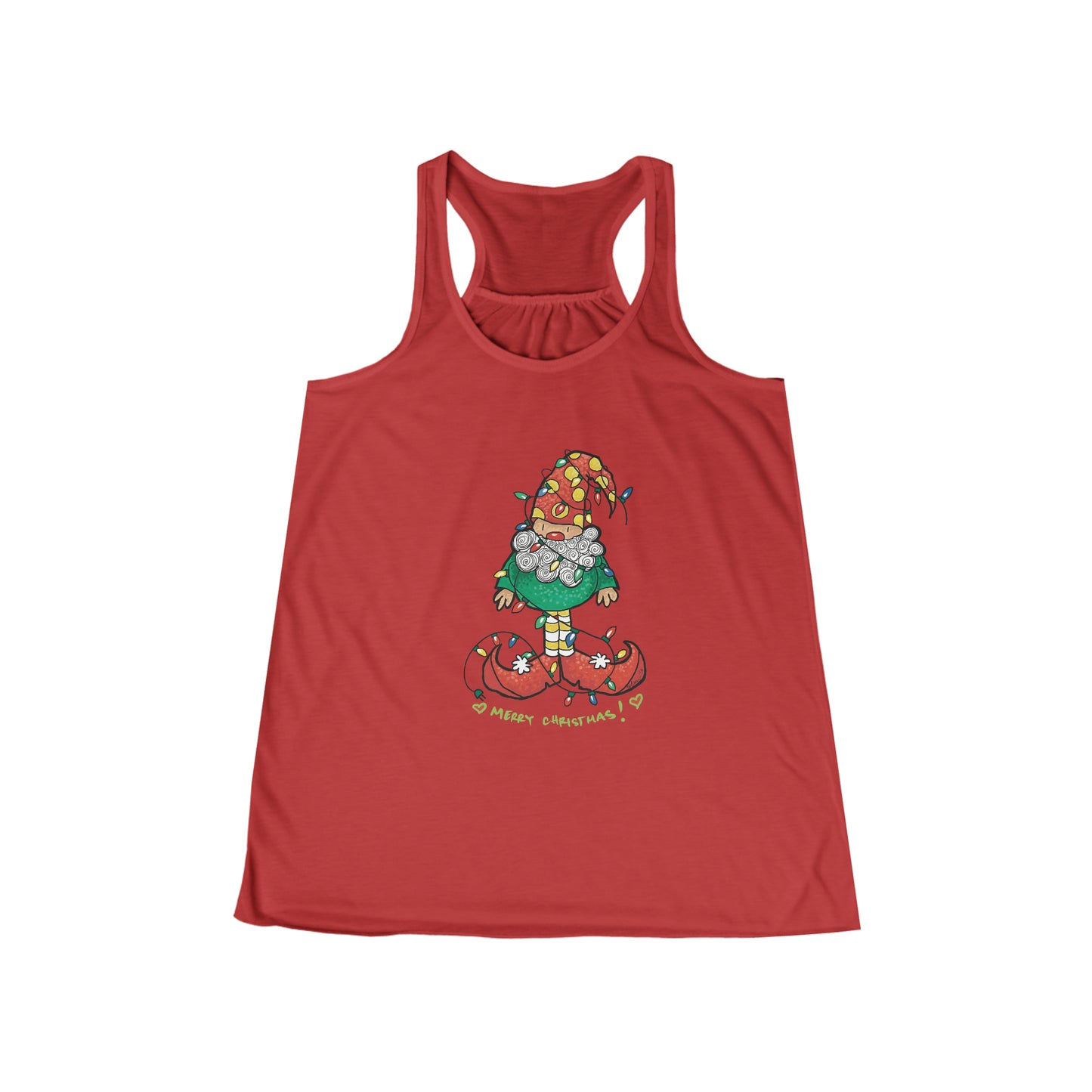 Elf Women's Flowy Racerback Tank