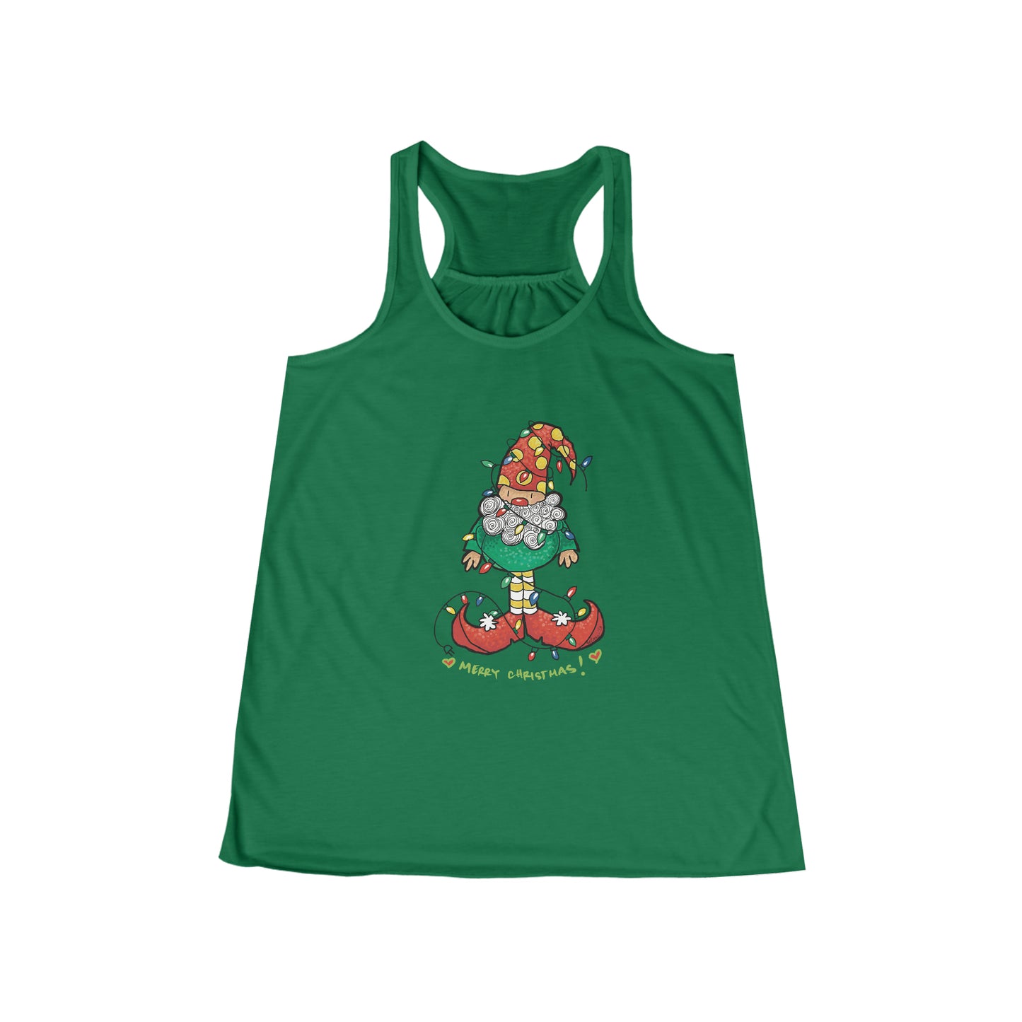 Elf Women's Flowy Racerback Tank