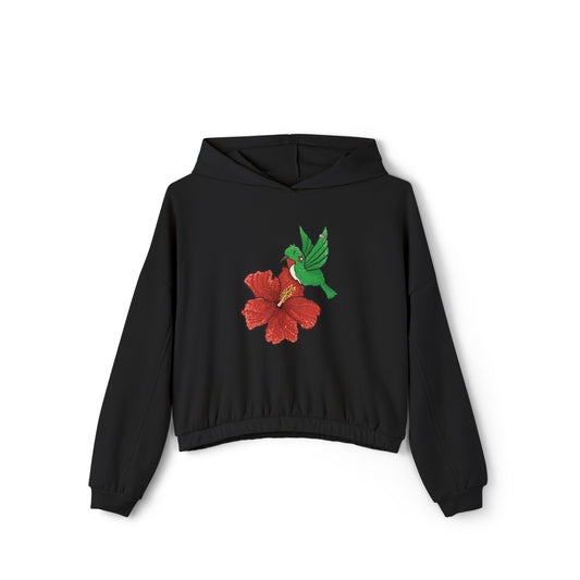 Maga Flower & San Pedrito Cinched Bottom Hoodie