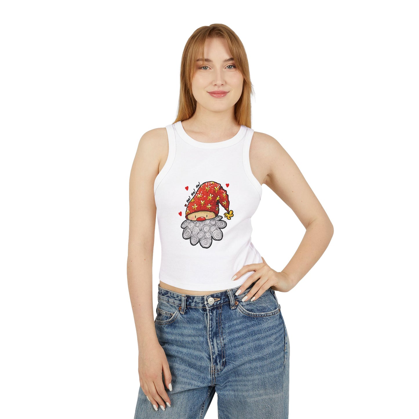 Christmas Santa Tank Top