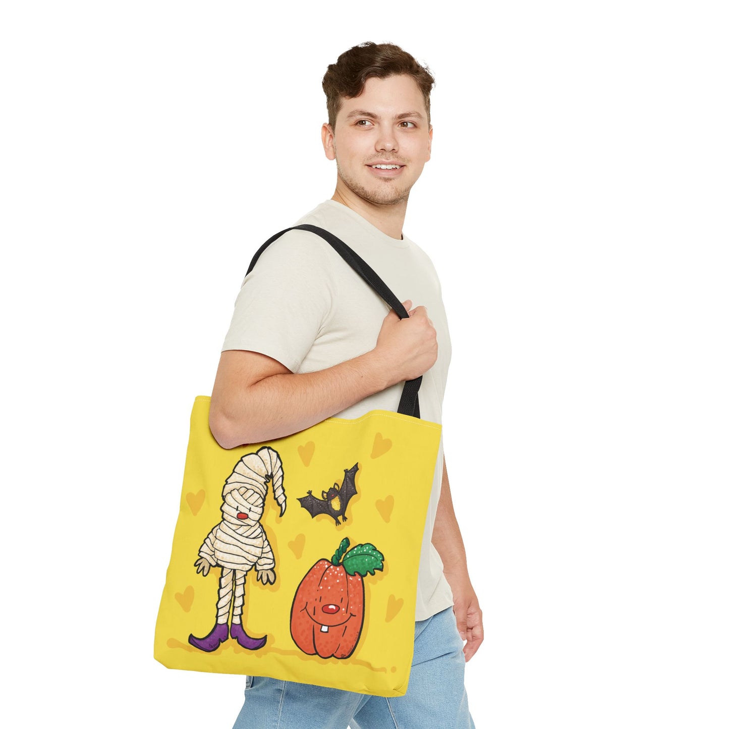 Mummy & Bat Tote Bag