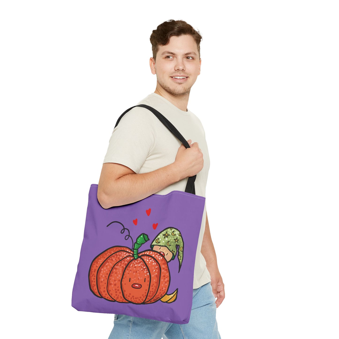 Pumpkin & Elf Tote Bag