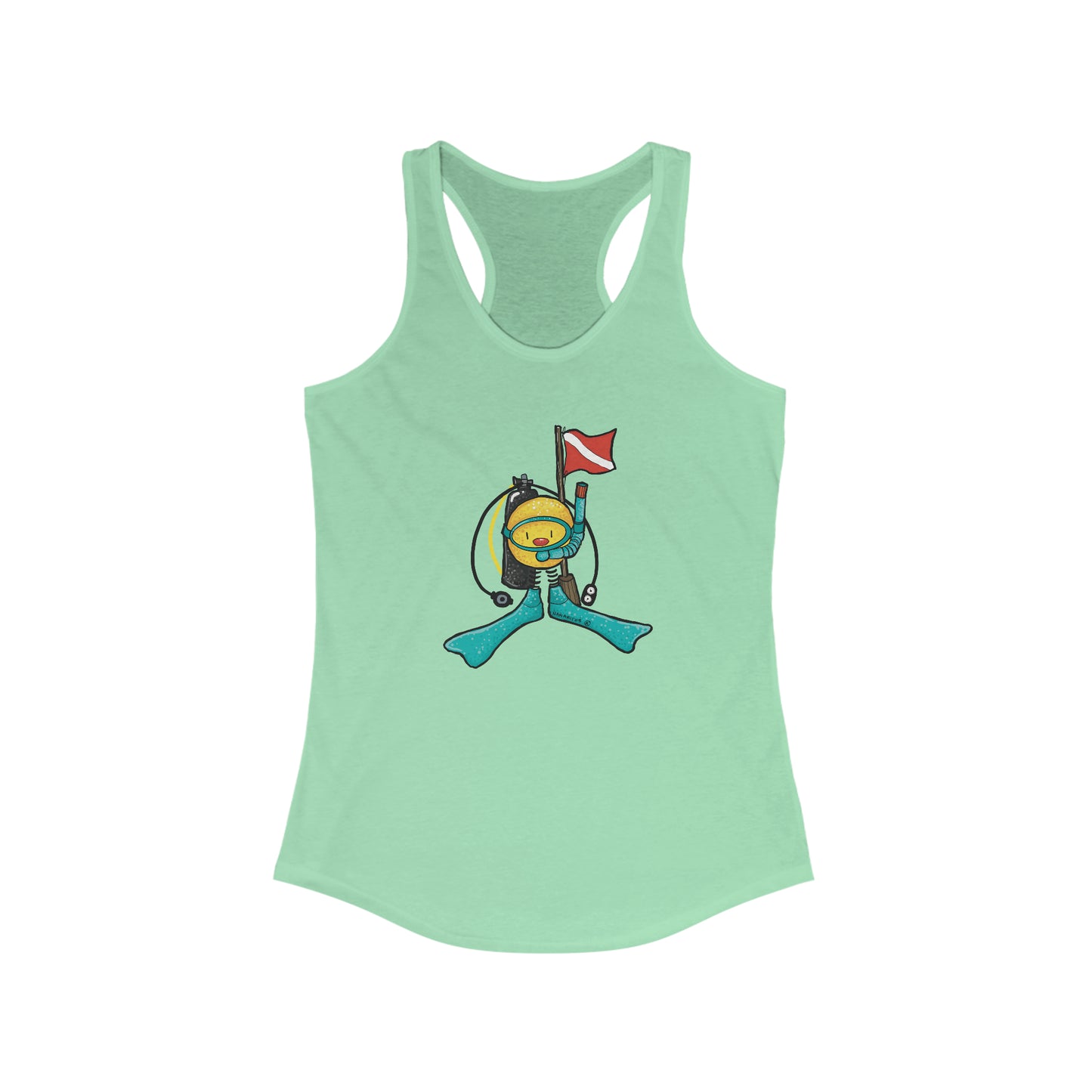 Scuba Women's Ideal Racerback Tank