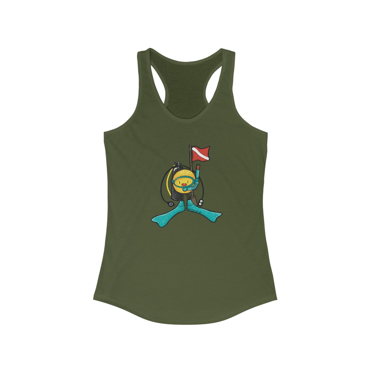 Scuba Women's Ideal Racerback Tank