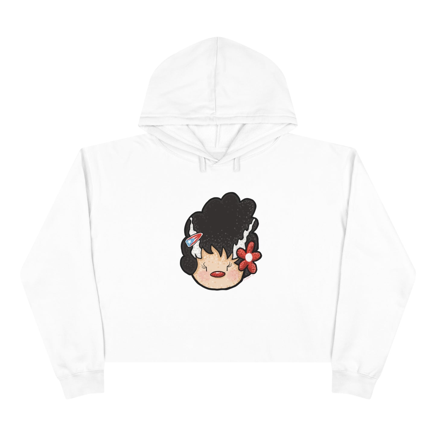 Mrs Frankie Crop Hoodie