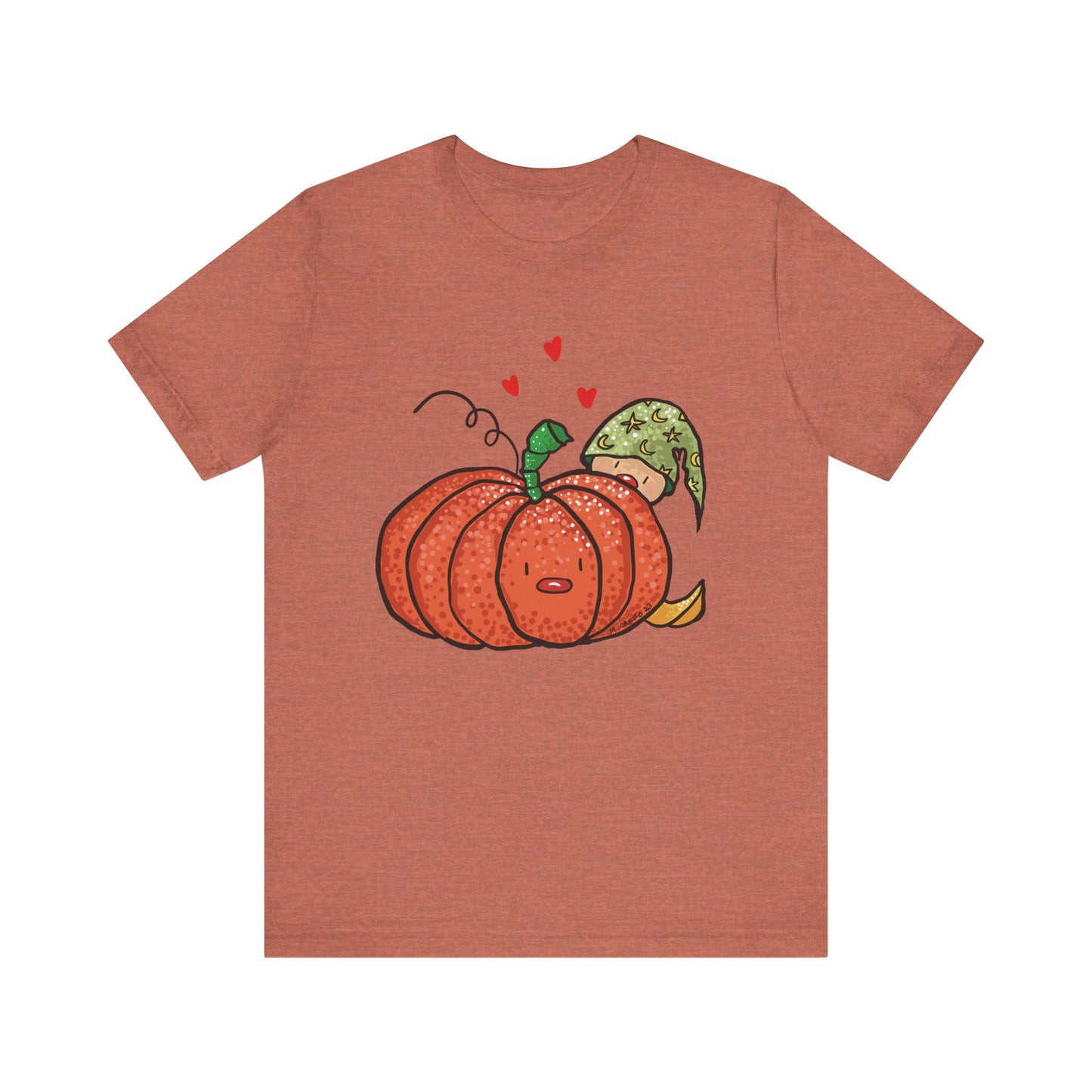 Elf with Pumpkin Jersey Tee