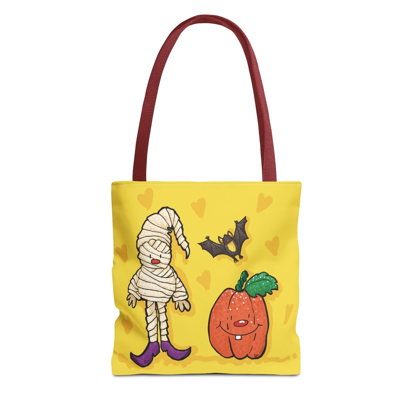 Mummy & Bat Tote Bag