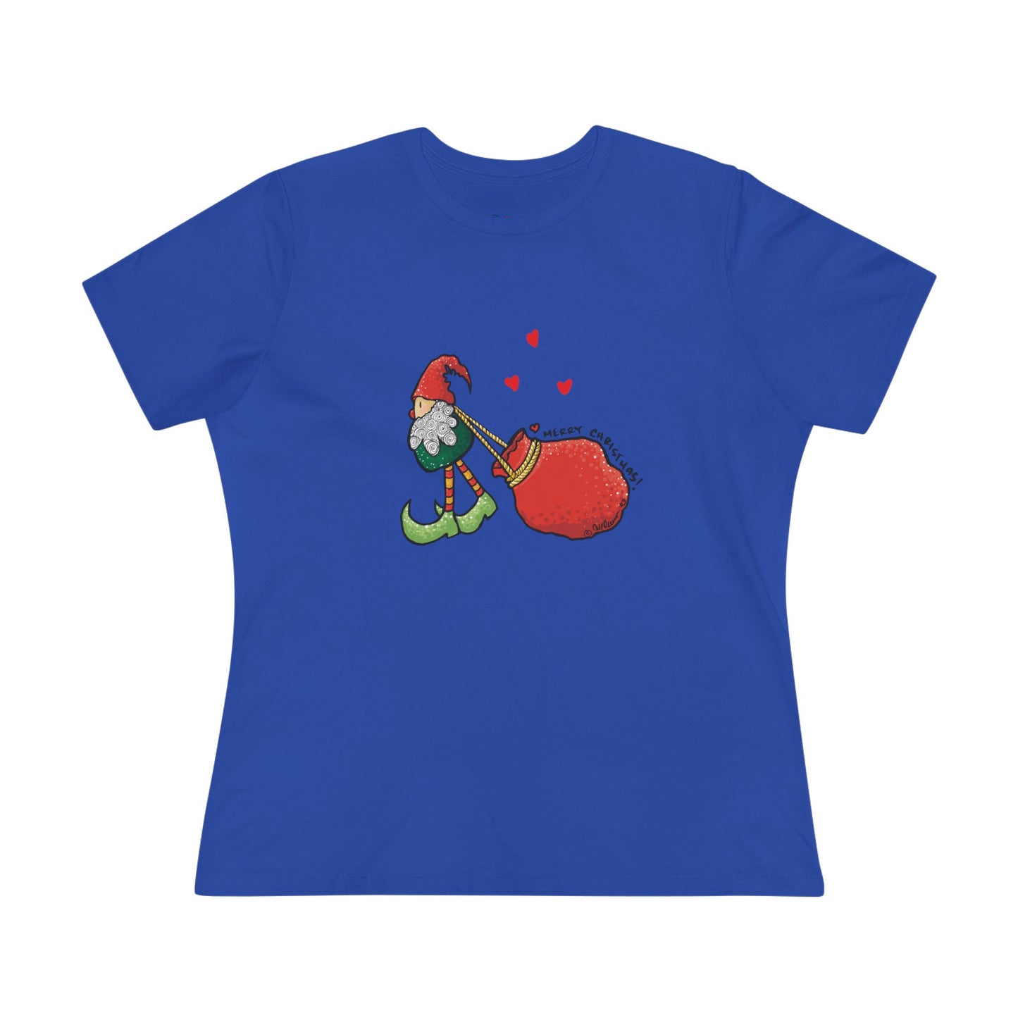 Christmas Elf Women's Cotton Tee