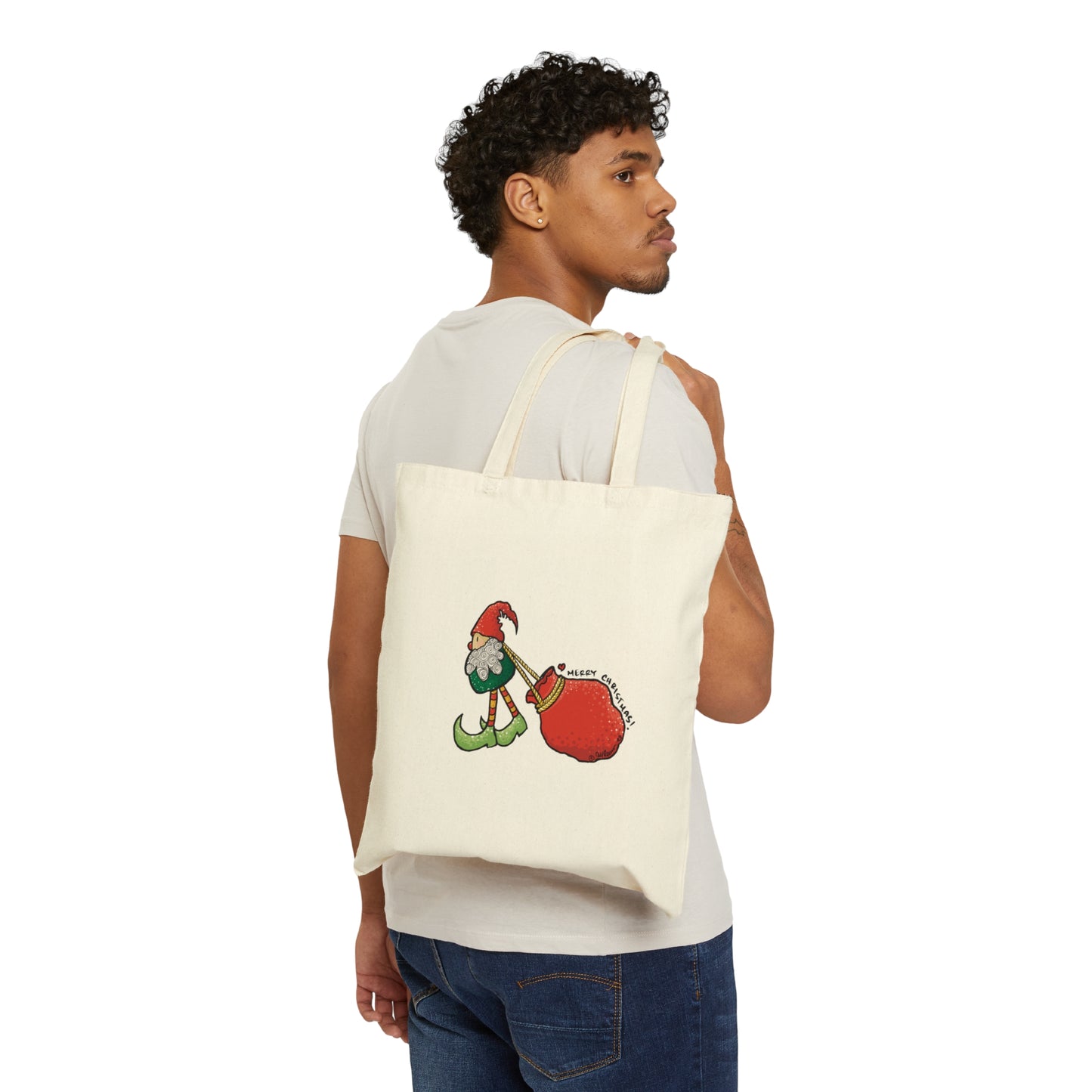 Elf Cotton Canvas Tote Bag