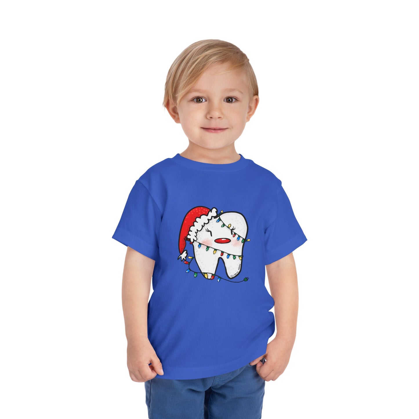 Christmas Tooth & Lights Toddler Tee