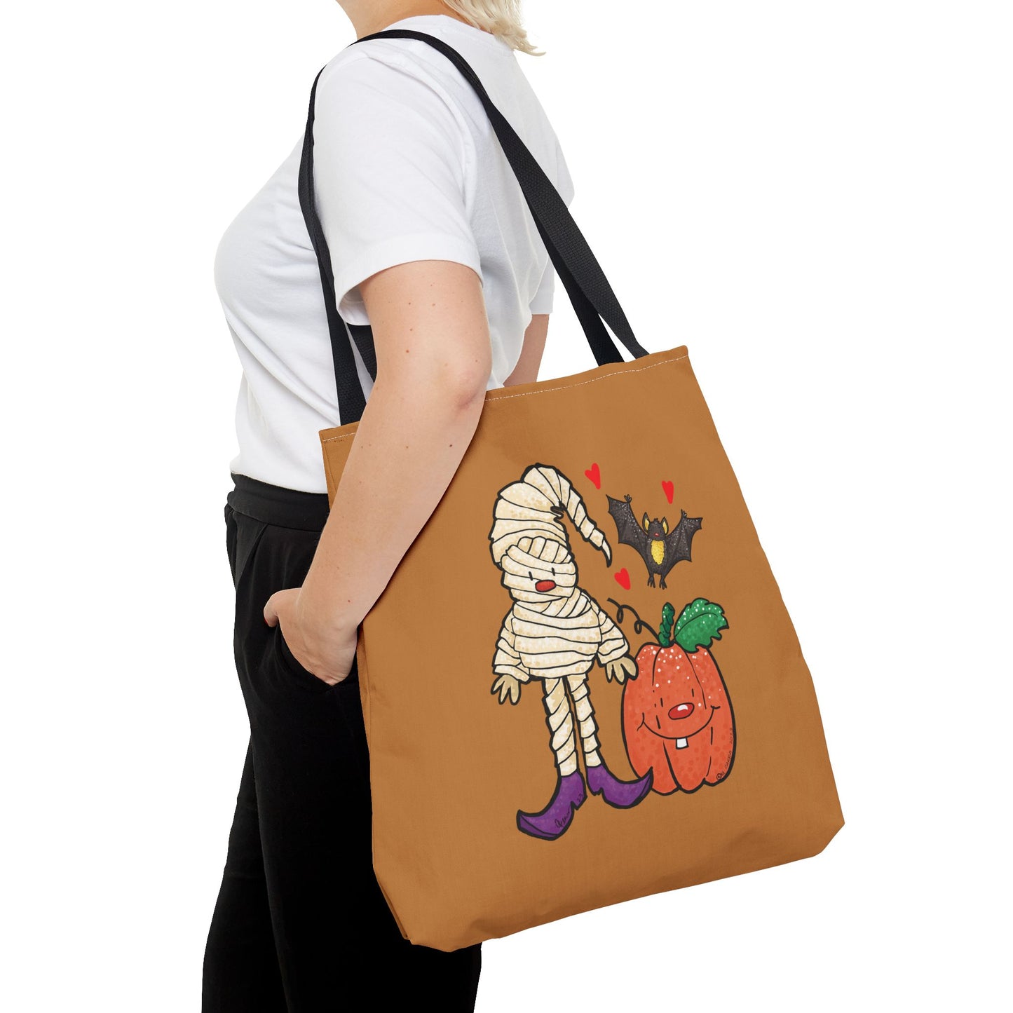 Mummy & Pumpkin Tote Bag