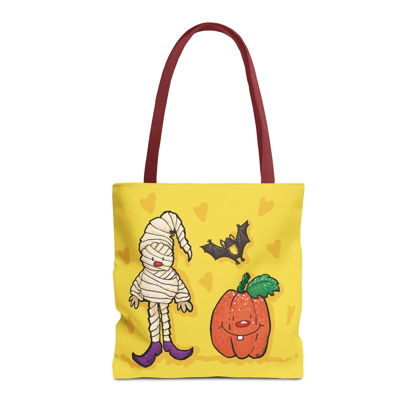 Mummy & Bat Tote Bag