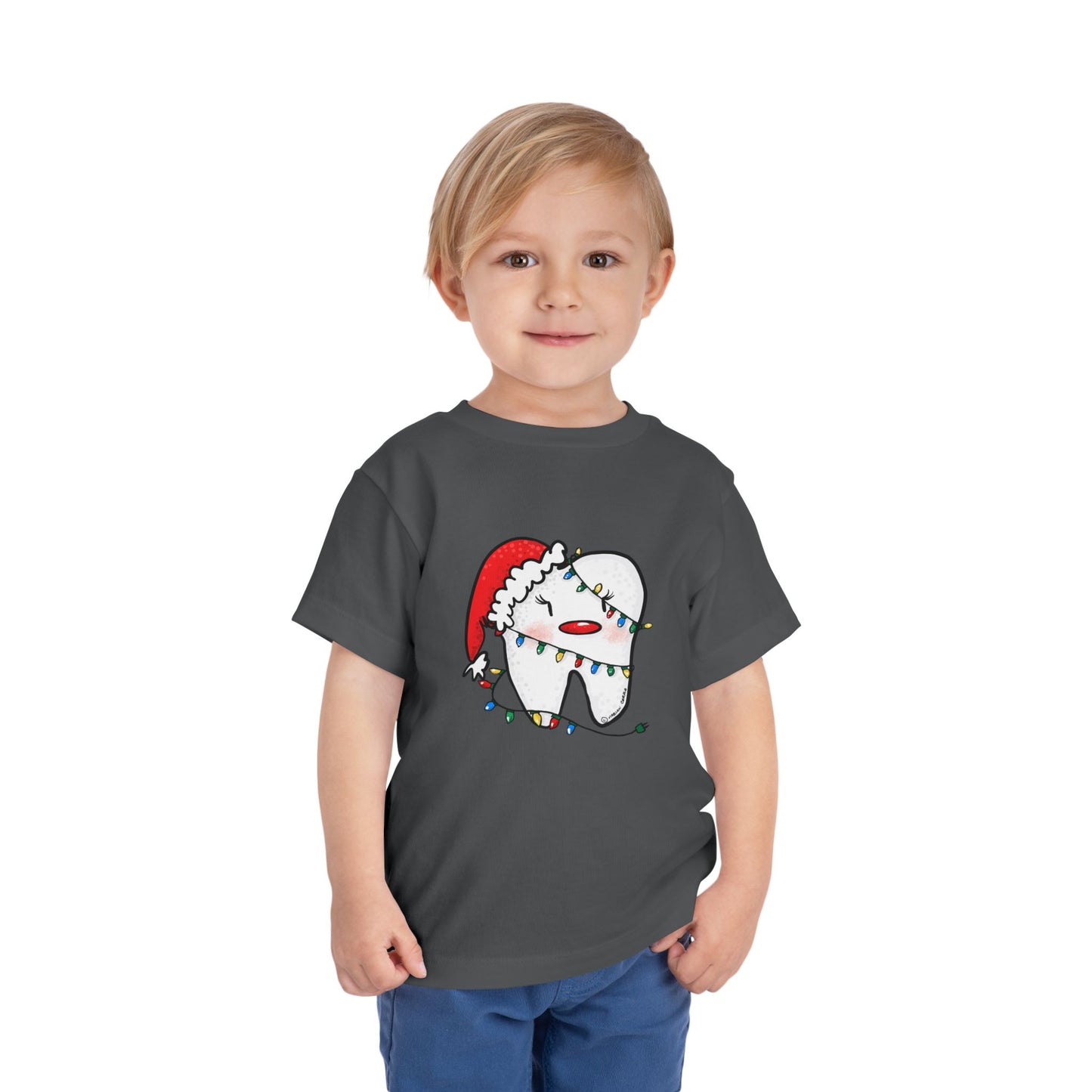 Christmas Tooth & Lights Toddler Tee