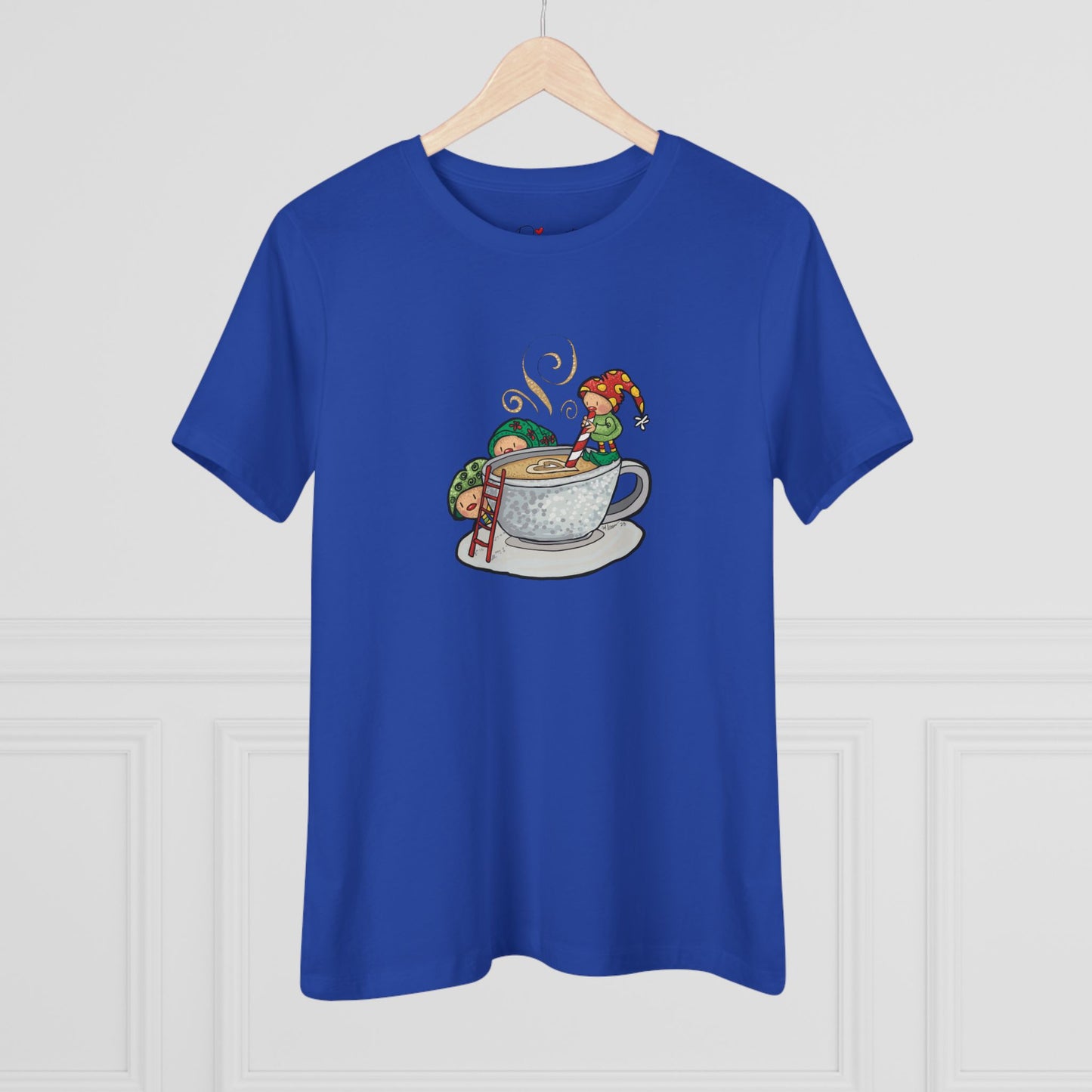 Christmas & Coffee Cotton Tee