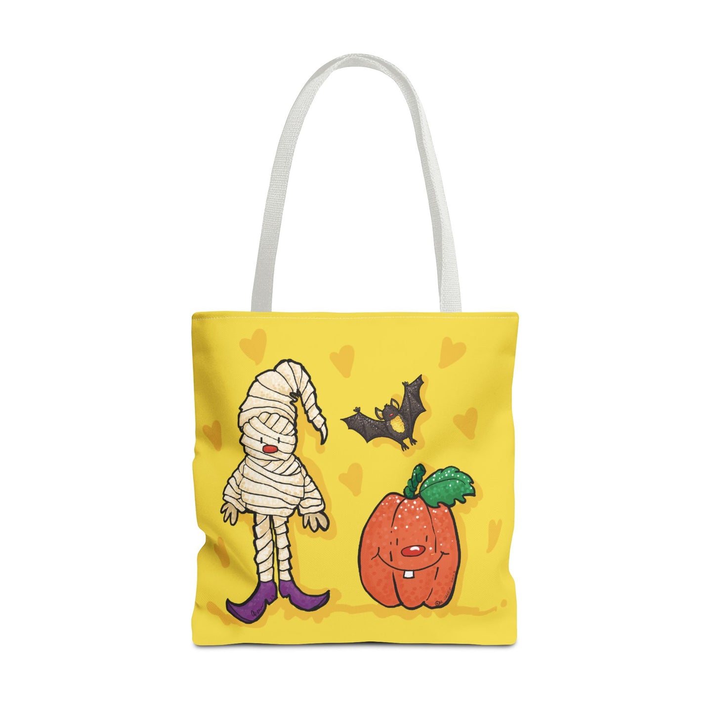 Mummy & Bat Tote Bag