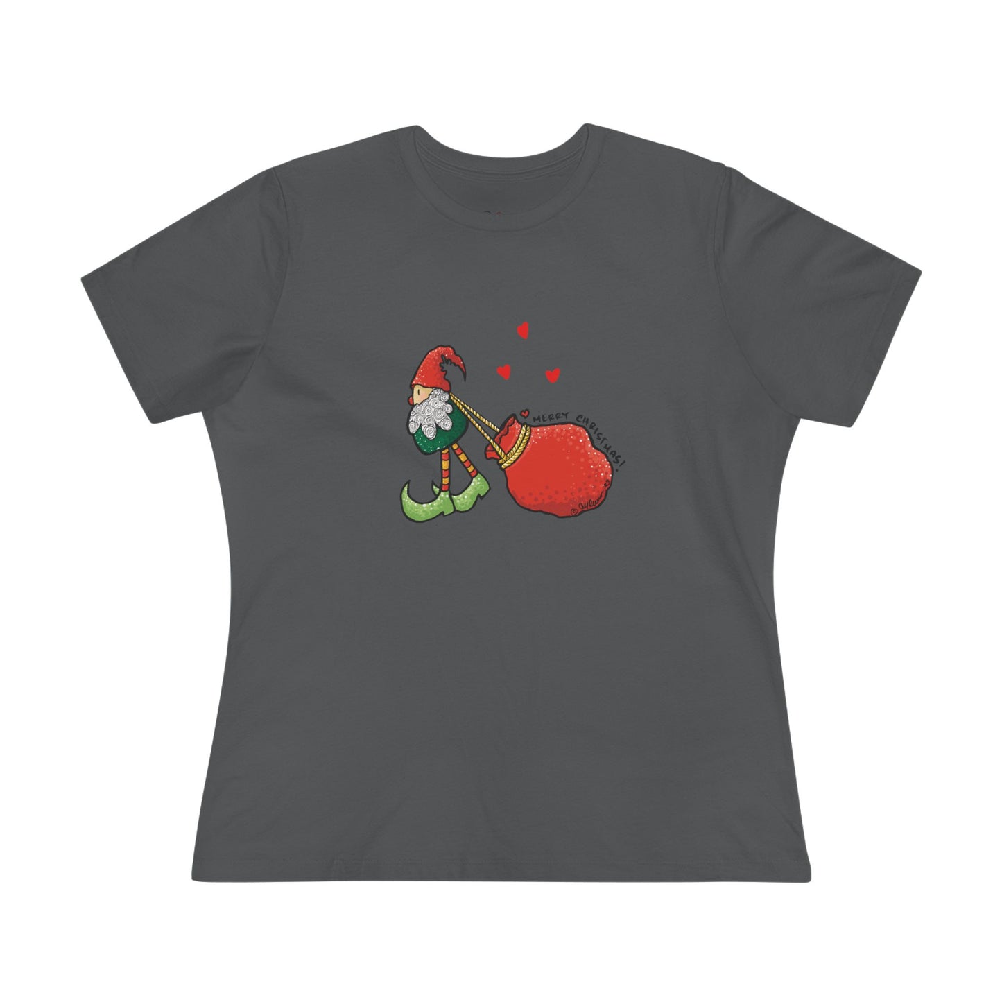 Christmas Elf Women's Cotton Tee