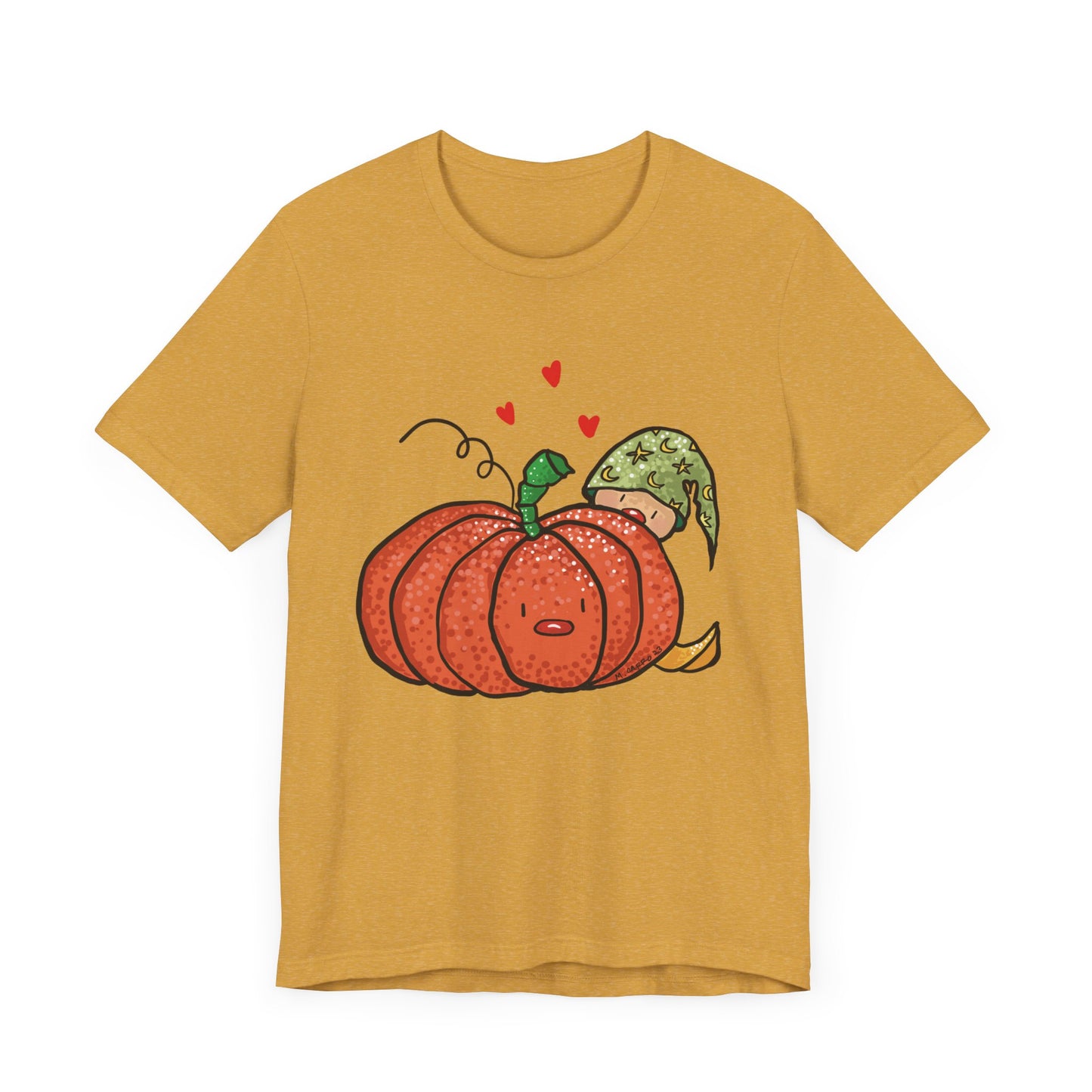 Elf with Pumpkin Jersey Tee